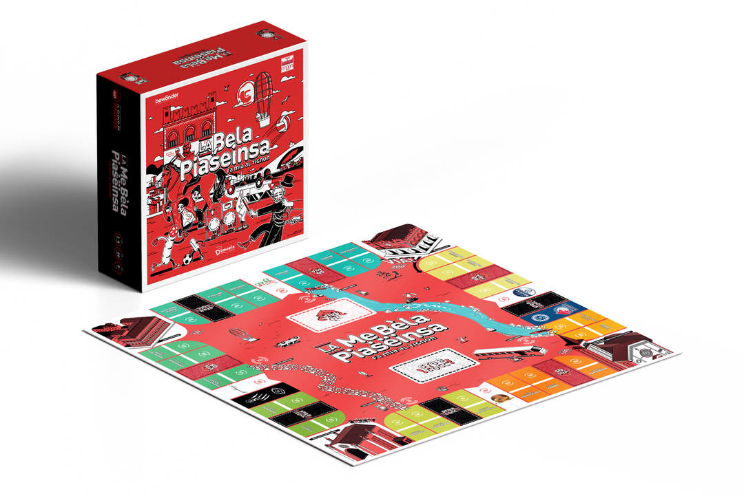 LA ME BÈLA PIASËINSA-GIOCO IN SCATOLA