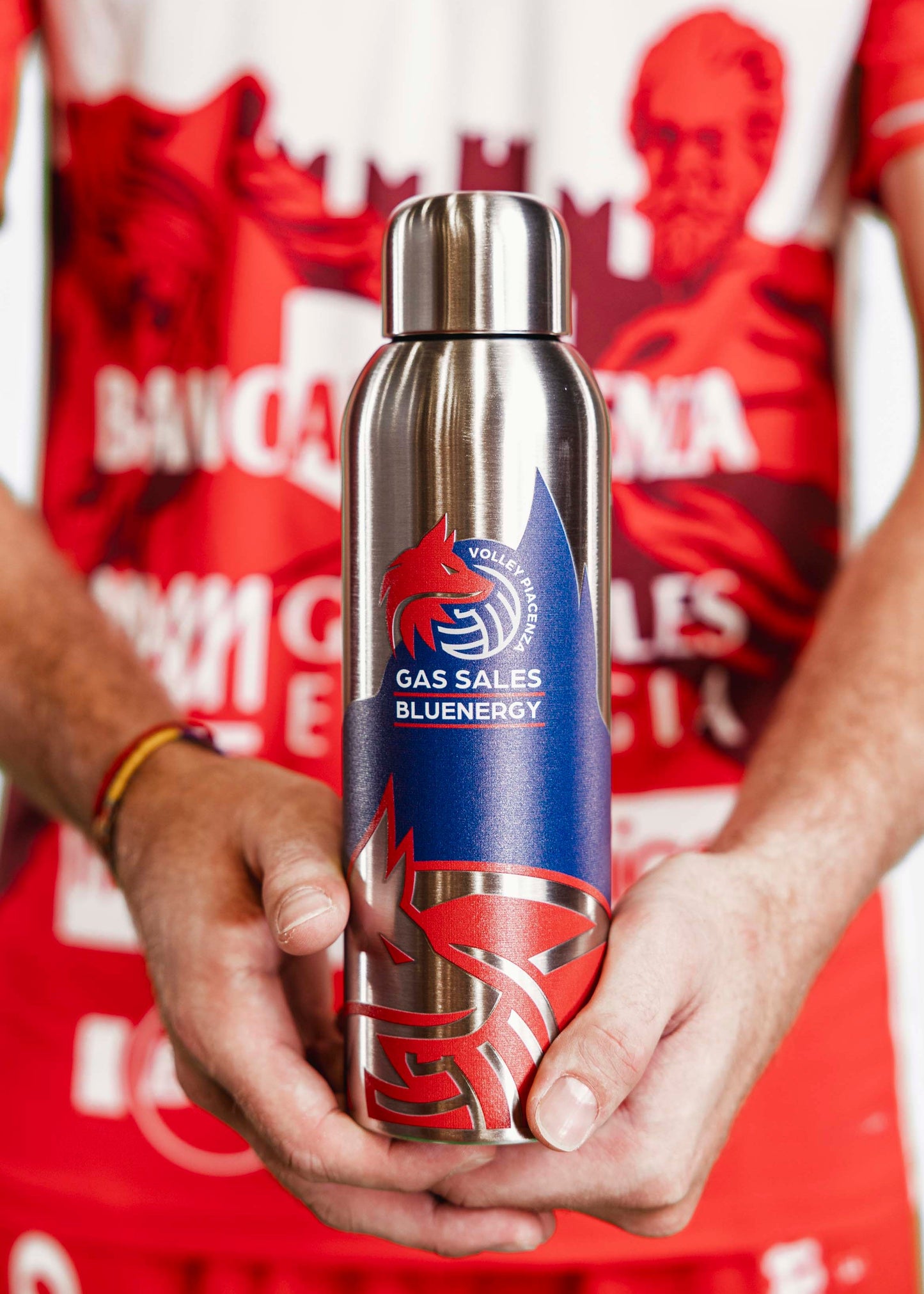 BORRACCIA UFFICIALE GAS SALES BLUENERGY VOLLEY