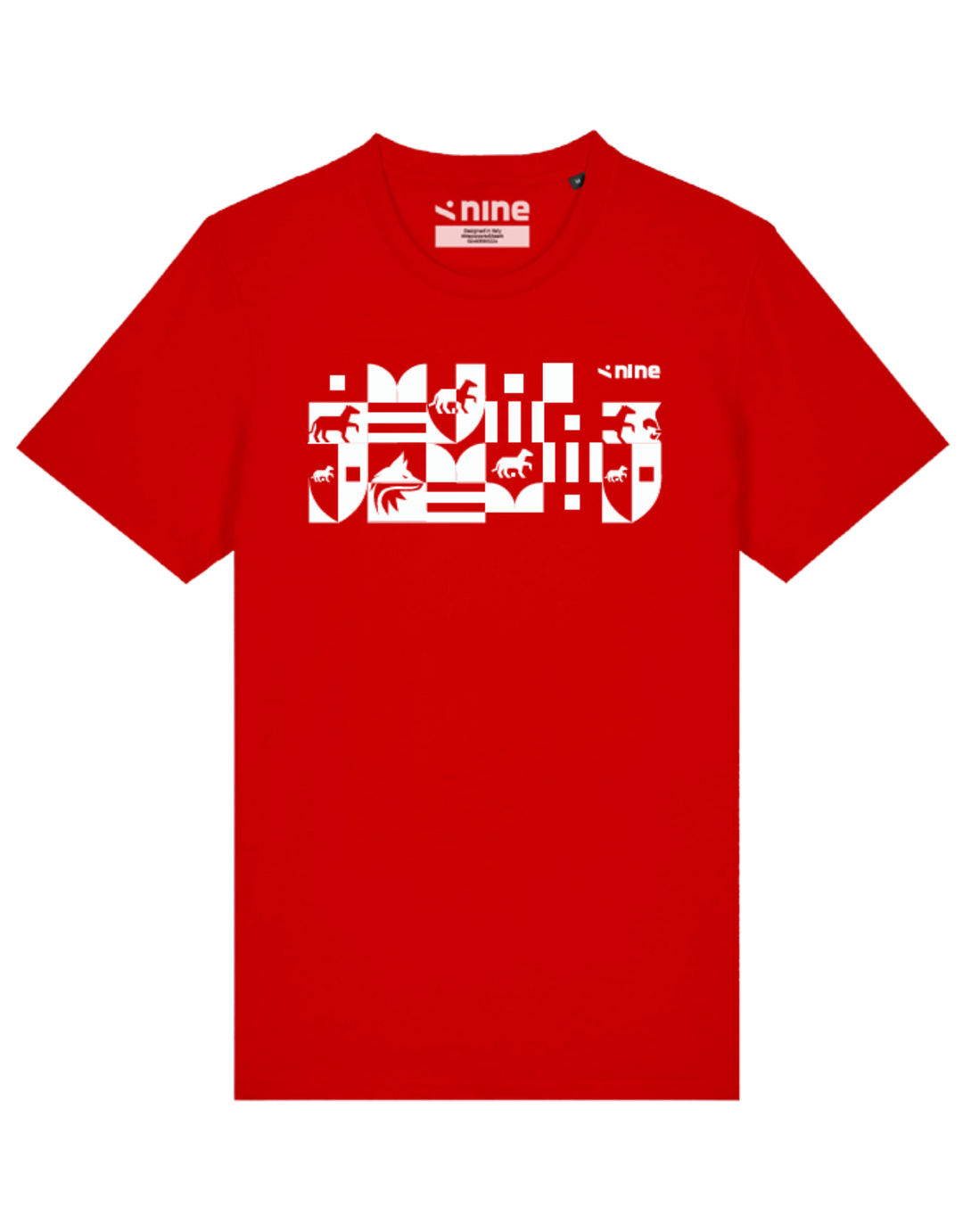 T-SHIRT TEXTURE ROSSA