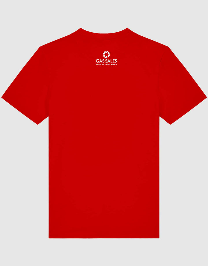 T-SHIRT ROSSA VOLLEY PIACENZA