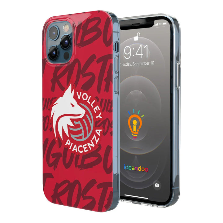 Unguibus et rostro rosso